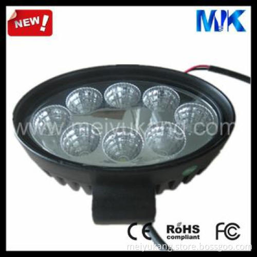 work light car led working lamp 24W LED round